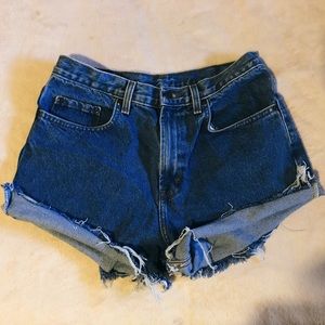 High waisted shorts